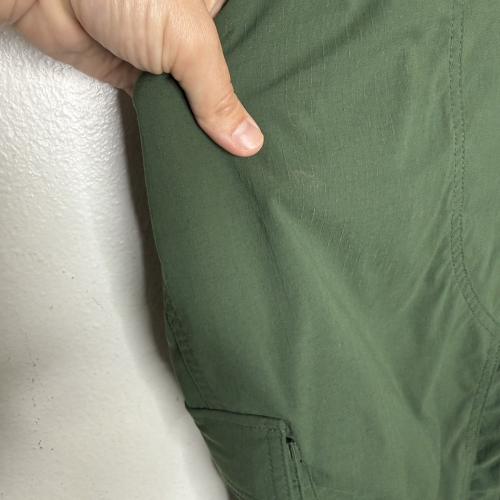 Duluth Trading Heirloom Gardening Lined Green Bib Overalls Women's Large X 31 - Picture 4 of 15